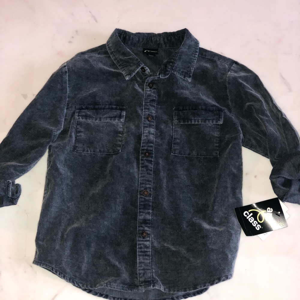 Boys Art Class Corduroy Button Down shirt